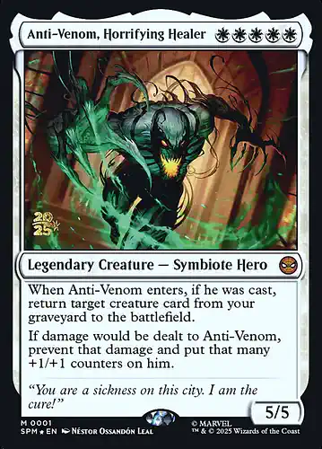 Anti-Venom, Horrifying Healer - spm Spoiler