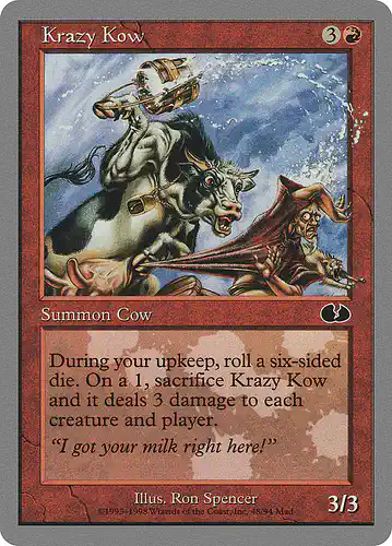 Krazy Kow - ugl Spoiler