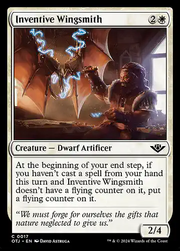 Inventive Wingsmith - otj Spoiler