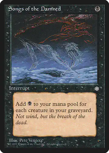 Songs of the Damned - ice Spoiler