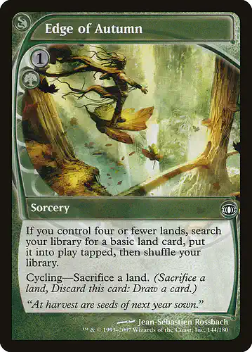 Edge of Autumn - fut Spoiler