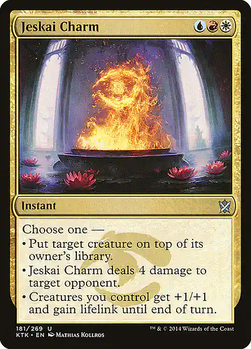 Jeskai Charm - ktk Spoiler