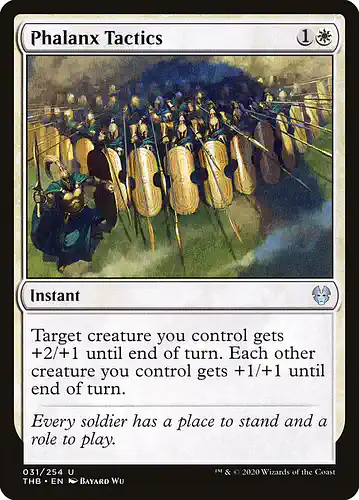 Phalanx Tactics - thb Spoiler