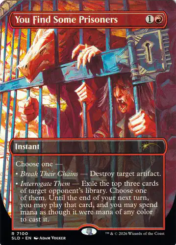 You Find Some Prisoners - sld Spoiler