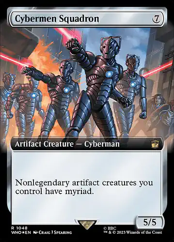 Cybermen Squadron - who Spoiler