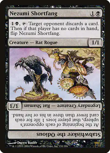 Nezumi Shortfang - chk Spoiler