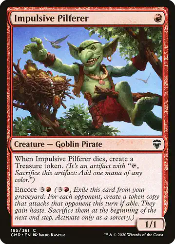 Impulsive Pilferer - cmr Spoiler