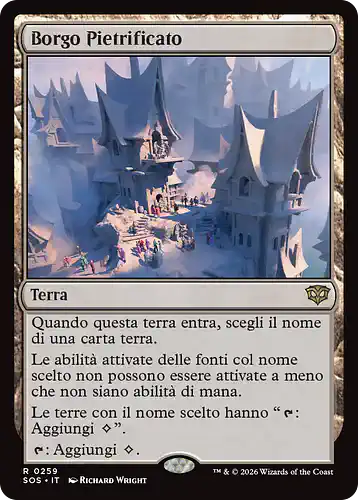 Petrified Hamlet - sos Spoiler