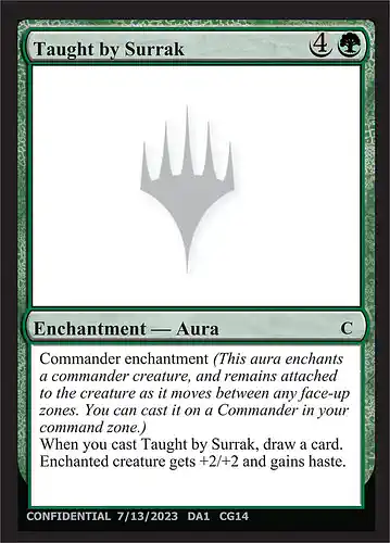 Taught by Surrak - unk Spoiler