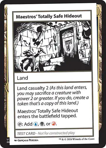 Maestros' Totally Safe Hideout - mb2 Spoiler