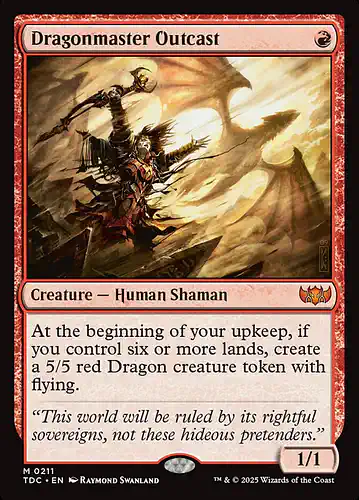 Dragonmaster Outcast - tdc Spoiler