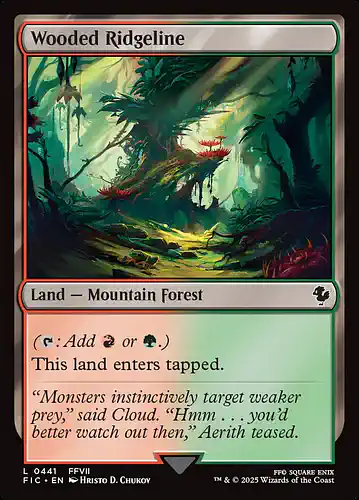 Wooded Ridgeline - fic Spoiler