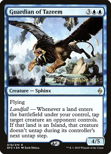 Guardian of Tazeem - bfz Spoiler