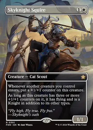Skyknight Squire - fdn Spoiler