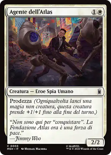 Agent of Atlas - msh Spoiler