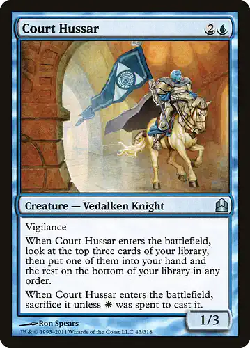 Court Hussar - cmd Spoiler