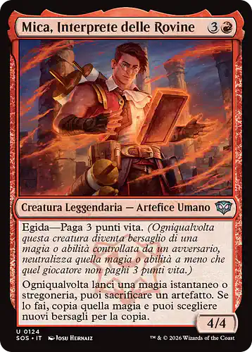 Mica, Reader of Ruins - sos Spoiler