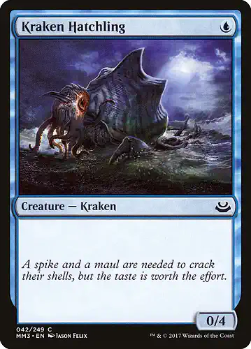 Kraken Hatchling - mm3 Spoiler