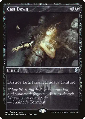 Cast Down - dom Spoiler