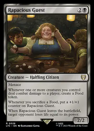Rapacious Guest - ltc Spoiler