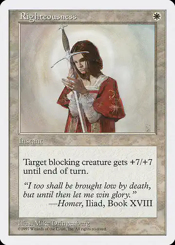Righteousness - 5ed Spoiler