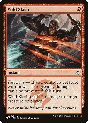 Wild Slash - frf Spoiler