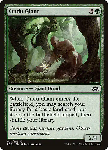 Ondu Giant - pca Spoiler