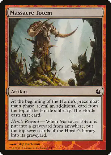 Massacre Totem - bng Spoiler