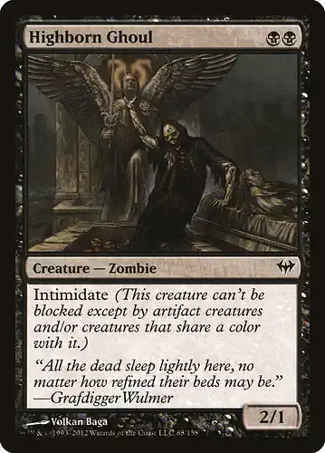 Highborn Ghoul - dka Spoiler