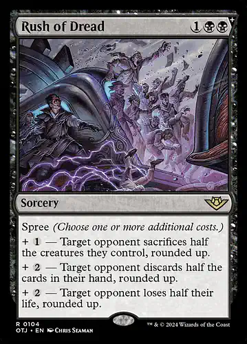 Rush of Dread - otj Spoiler