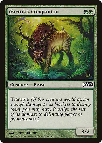 Garruk's Companion - m12 Spoiler