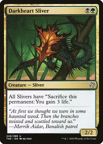 Darkheart Sliver - tsr Spoiler