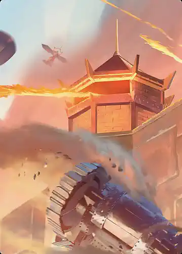Fire Nation Turret - tle Spoiler