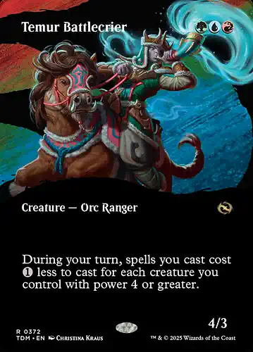 Temur Battlecrier - tdm Spoiler