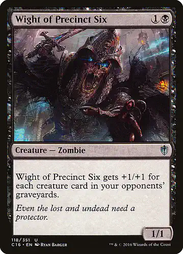 Wight of Precinct Six - c16 Spoiler