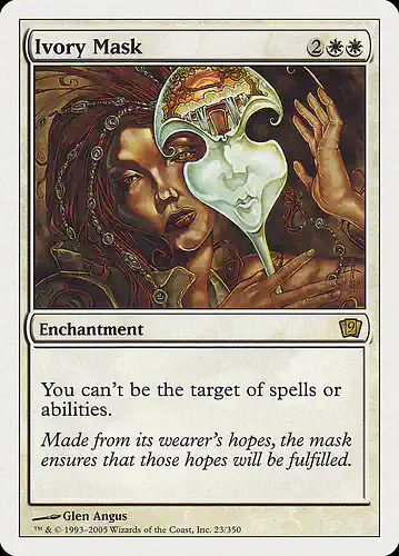 Ivory Mask - 9ed Spoiler