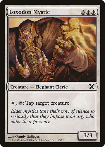 Loxodon Mystic - 10e Spoiler