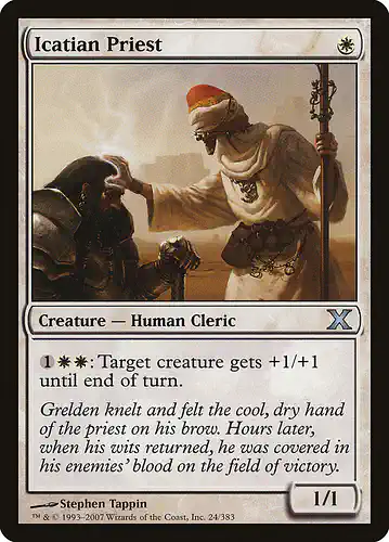 Icatian Priest - 10e Spoiler