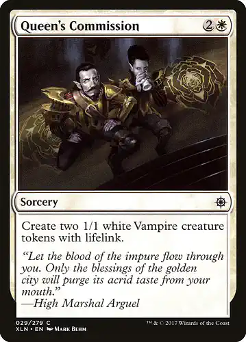 Queen's Commission - xln Spoiler