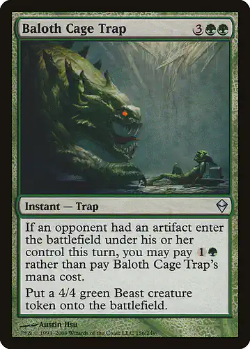 Baloth Cage Trap - zen Spoiler