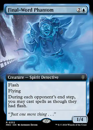 Final-Word Phantom - mkc Spoiler