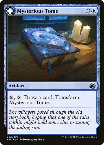 Mysterious Tome - mid Spoiler