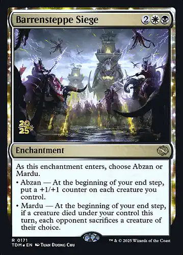 Barrensteppe Siege - tdm Spoiler