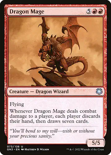Dragon Mage - gn3 Spoiler