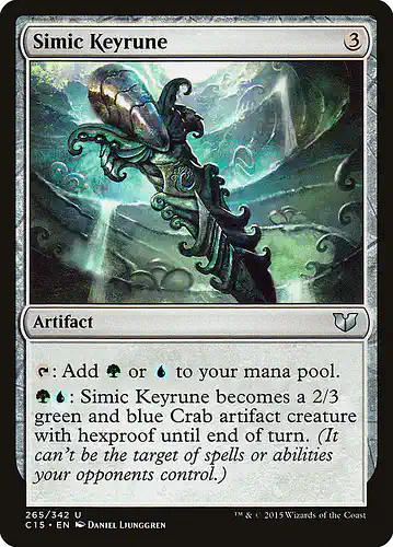 Simic Keyrune - c15 Spoiler