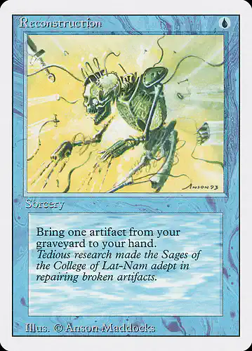 Reconstruction - 3ed Spoiler