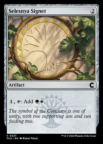 Selesnya Signet - clu Spoiler