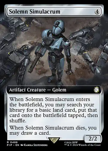 Solemn Simulacrum - pip Spoiler