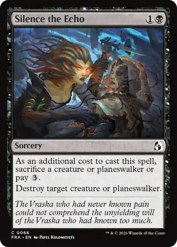 Silence the Echo - fra Spoiler