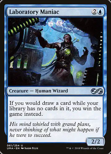 Laboratory Maniac - uma Spoiler